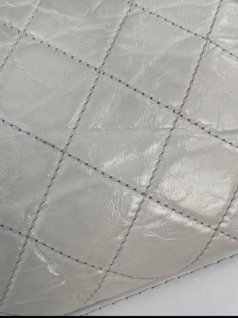 Chanel Gabrielle Hobo White Calfskin